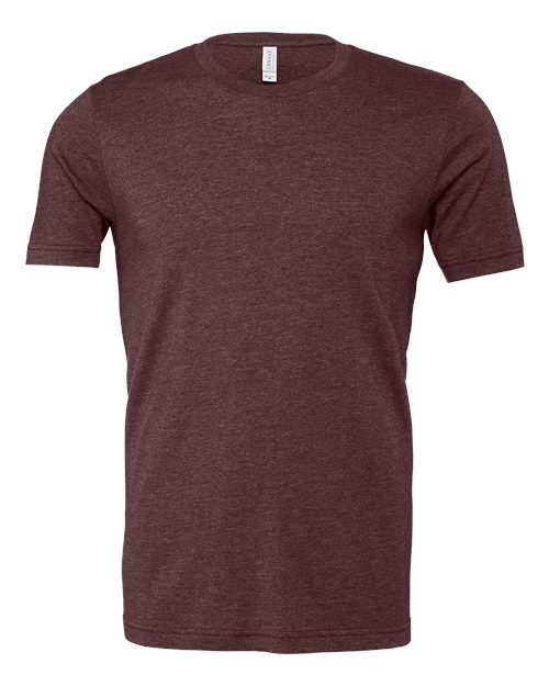 BELLA + CANVAS 3001CVC - CVC Jersey Tee - Heather Maroon