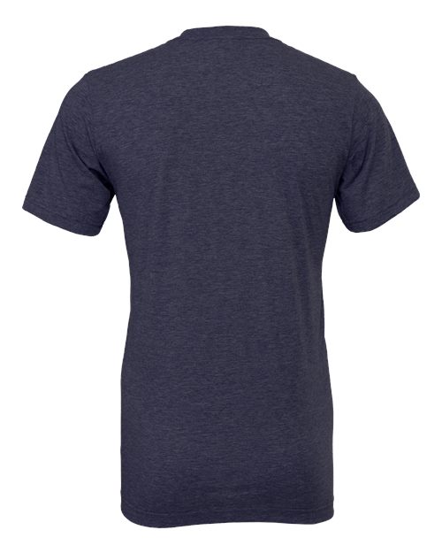 BELLA + CANVAS 3001CVC - CVC Jersey Tee - Heather Midnight Navy