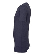BELLA + CANVAS 3001CVC - CVC Jersey Tee - Heather Midnight Navy