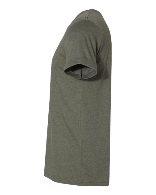 BELLA + CANVAS 3001CVC - CVC Jersey Tee - Heather Military Green