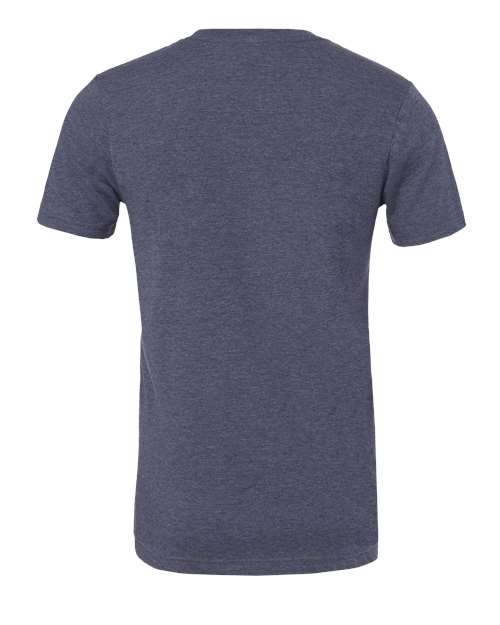 BELLA + CANVAS 3001CVC - CVC Jersey Tee - Heather Navy