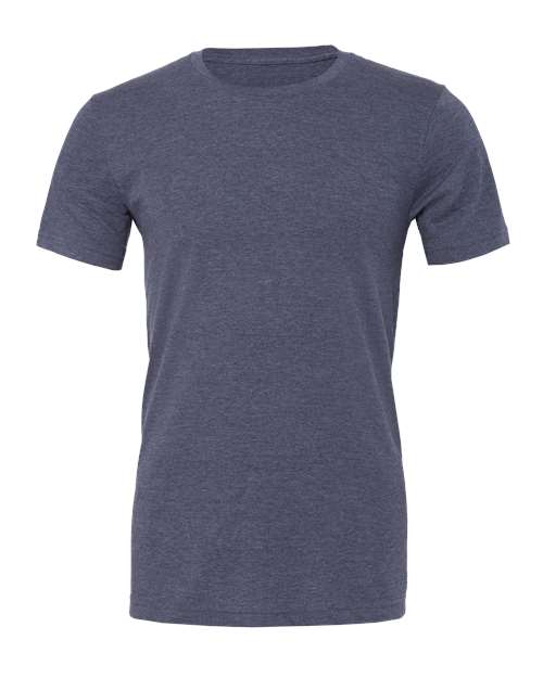 BELLA + CANVAS 3001CVC - CVC Jersey Tee - Heather Navy