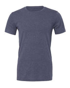 BELLA + CANVAS 3001CVC - CVC Jersey Tee - Heather Navy