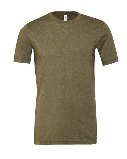 BELLA + CANVAS 3001CVC - CVC Jersey Tee - Heather Olive