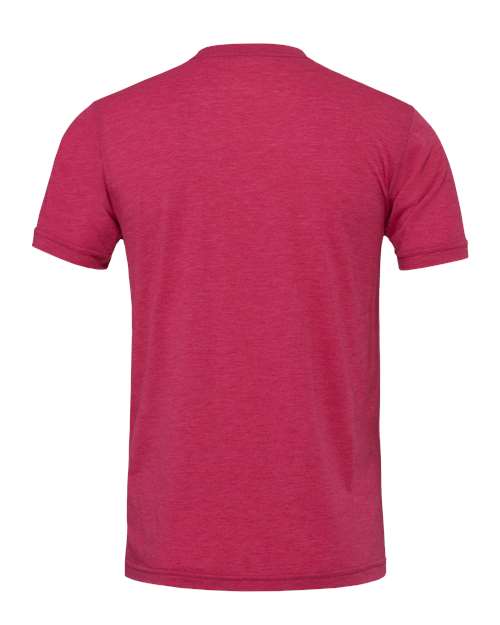 BELLA + CANVAS 3001CVC - CVC Jersey Tee - Heather Raspberry