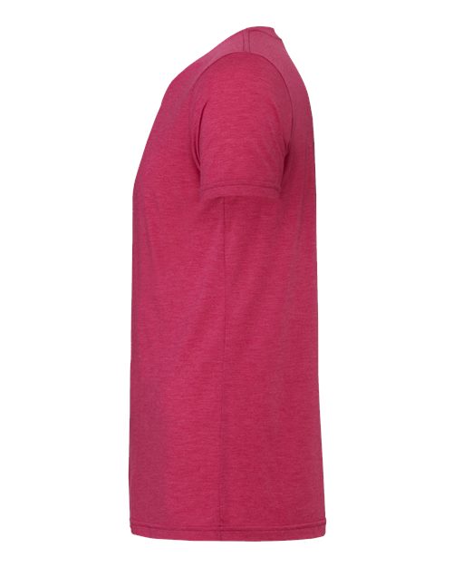 BELLA + CANVAS 3001CVC - CVC Jersey Tee - Heather Raspberry