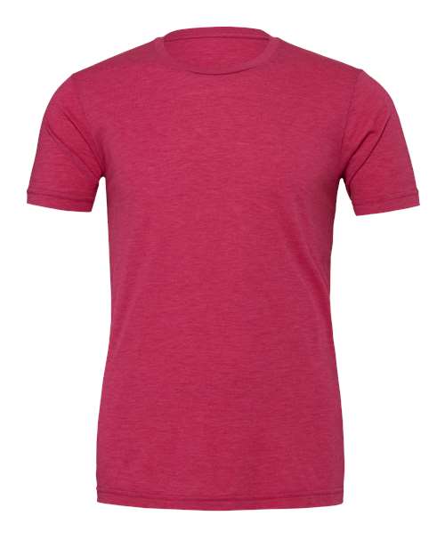BELLA + CANVAS 3001CVC - CVC Jersey Tee - Heather Raspberry