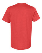 BELLA + CANVAS 3001CVC - CVC Jersey Tee - Heather Red