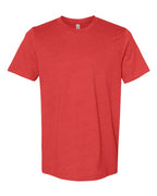 BELLA + CANVAS 3001CVC - CVC Jersey Tee - Heather Red