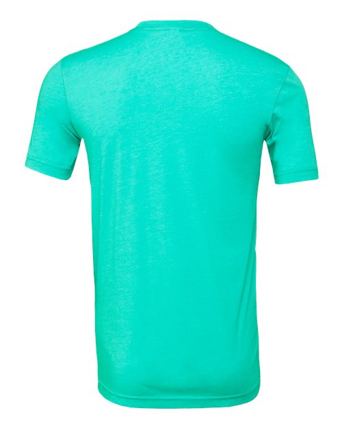 BELLA + CANVAS 3001CVC - CVC Jersey Tee - Heather Sea Green
