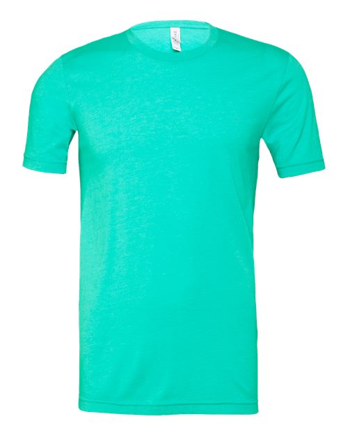 BELLA + CANVAS 3001CVC - CVC Jersey Tee - Heather Sea Green
