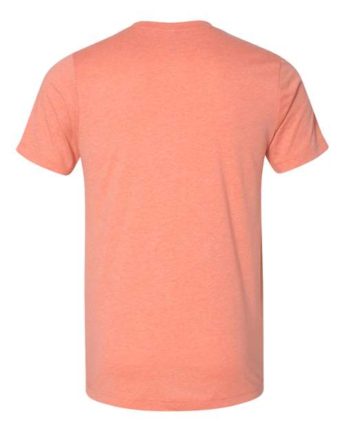BELLA + CANVAS 3001CVC - CVC Jersey Tee - Heather Sunset