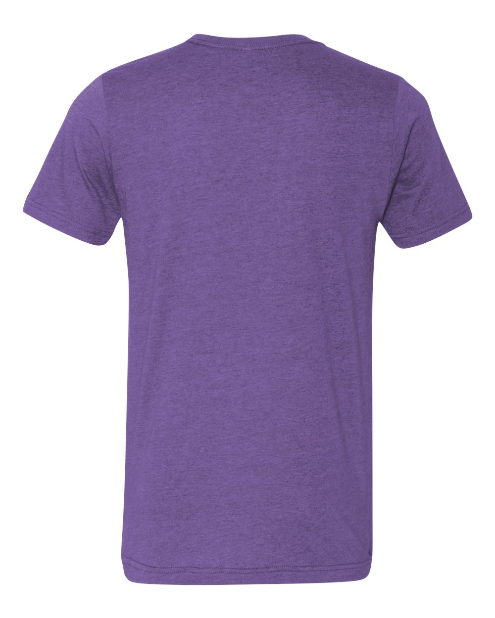 BELLA + CANVAS 3001CVC - CVC Jersey Tee - Heather Team Purple