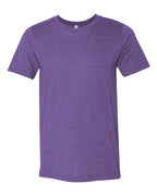 BELLA + CANVAS 3001CVC - CVC Jersey Tee - Heather Team Purple