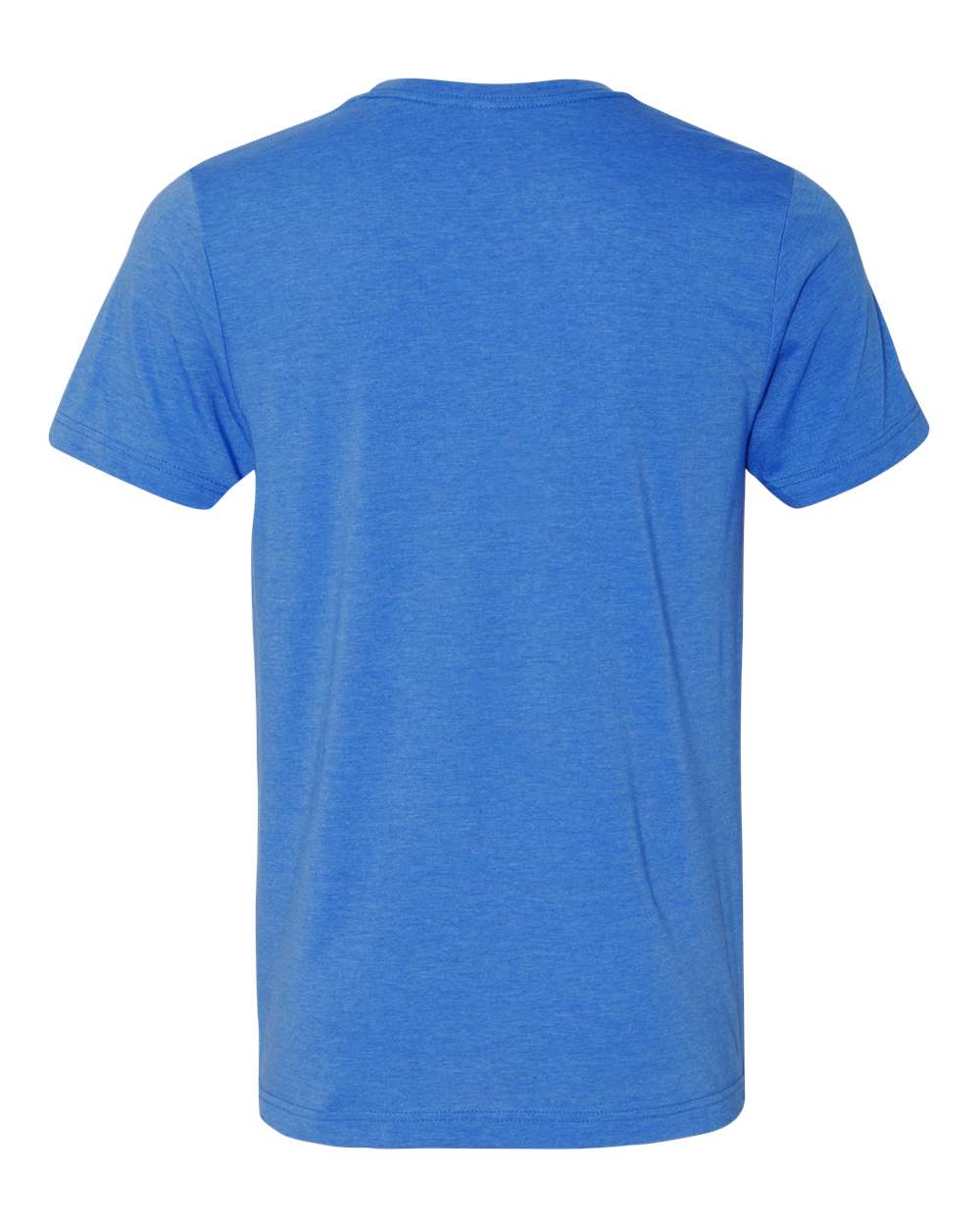 BELLA + CANVAS 3001CVC - CVC Jersey Tee - Heather True Royal