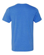 BELLA + CANVAS 3001CVC - CVC Jersey Tee - Heather True Royal