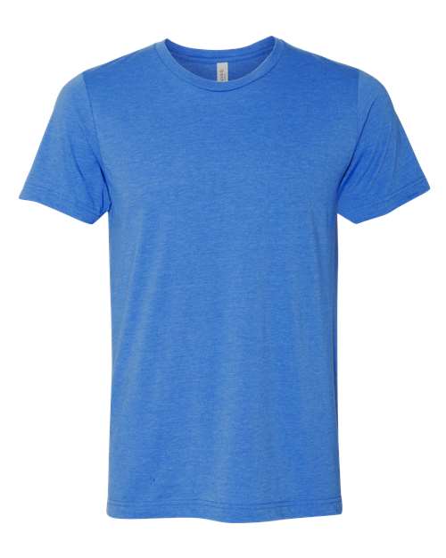 BELLA + CANVAS 3001CVC - CVC Jersey Tee - Heather True Royal