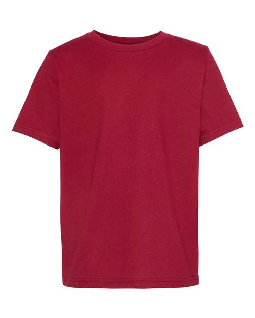 Next Level 3310 - Youth Cotton T-Shirt - Cardinal