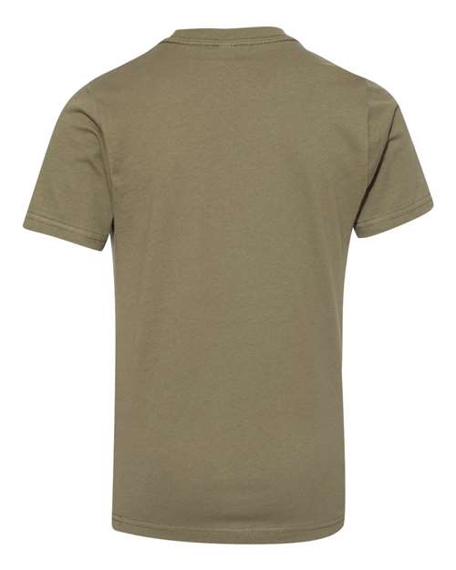 Next Level 3310 - Youth Cotton T-Shirt - Military Green