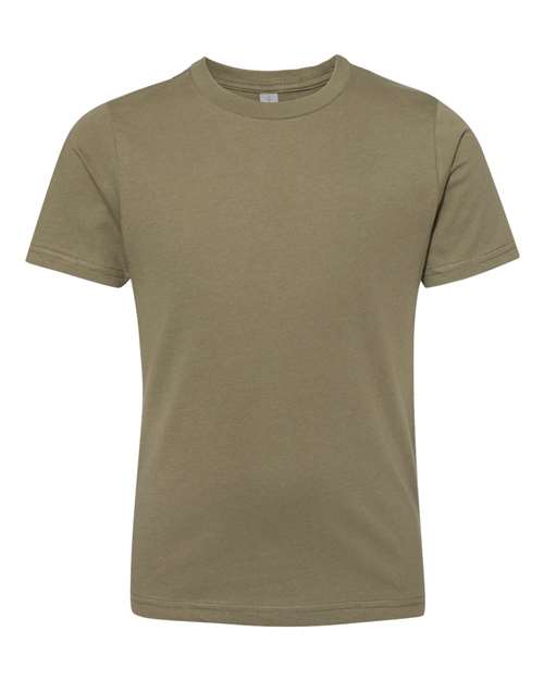 Next Level 3310 - Youth Cotton T-Shirt - Military Green