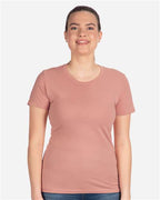 Next Level 3900 - Womens Cotton T-Shirt - Desert Pink