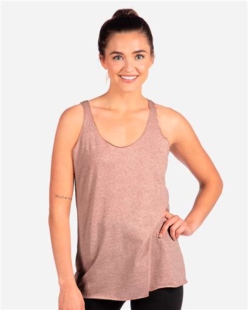 Next Level 6733 - Womens Triblend Racerback Tank - Desert Pink