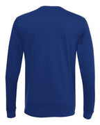 Next Level 6411 - Unisex Sueded Long Sleeve T-Shirt - Royal