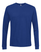 Next Level 6411 - Unisex Sueded Long Sleeve T-Shirt - Royal