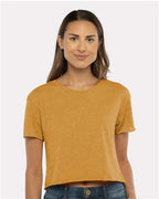 Next Level 5080 - Women's Festival Crop Top - Antique Gold