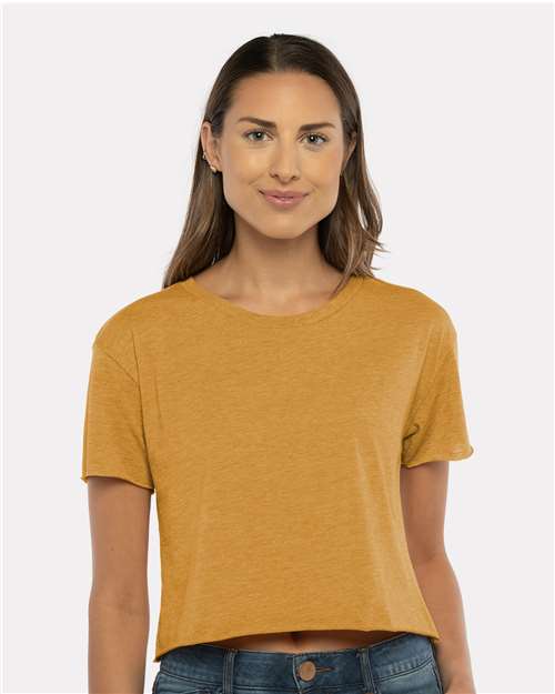 Next Level 5080 - Women's Festival Crop Top - Antique Gold