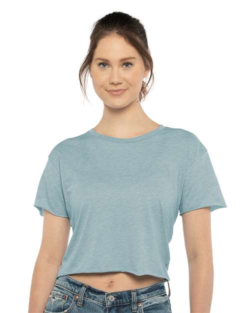 Next Level 5080 - Women's Festival Crop Top - Stonewash Denim