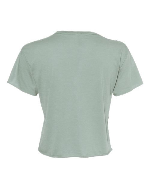 Next Level 5080 - Women's Festival Crop Top - Stonewash Green