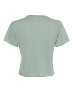 Next Level 5080 - Women's Festival Crop Top - Stonewash Green