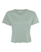 Next Level 5080 - Women's Festival Crop Top - Stonewash Green
