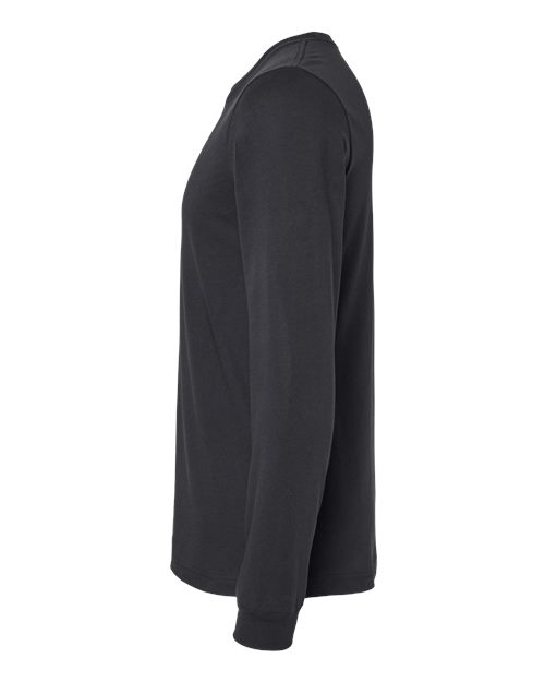 BELLA + CANVAS 3501 - Unisex Jersey Long Sleeve Tee - Vintage Black