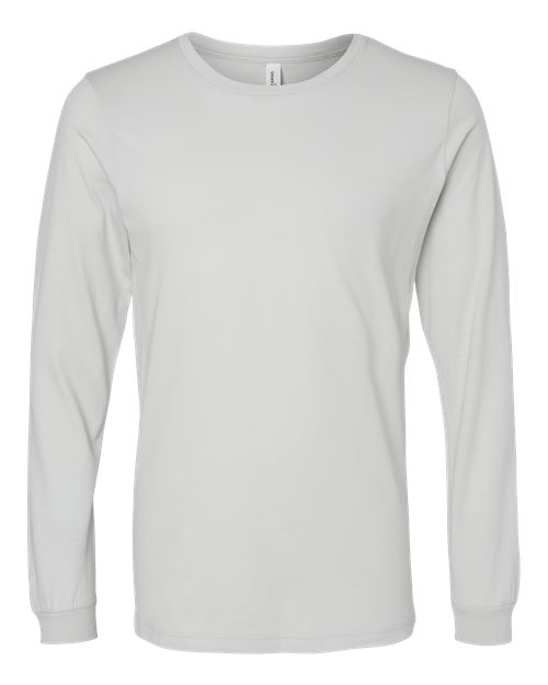 BELLA + CANVAS 3501 - Unisex Jersey Long Sleeve Tee - Silver