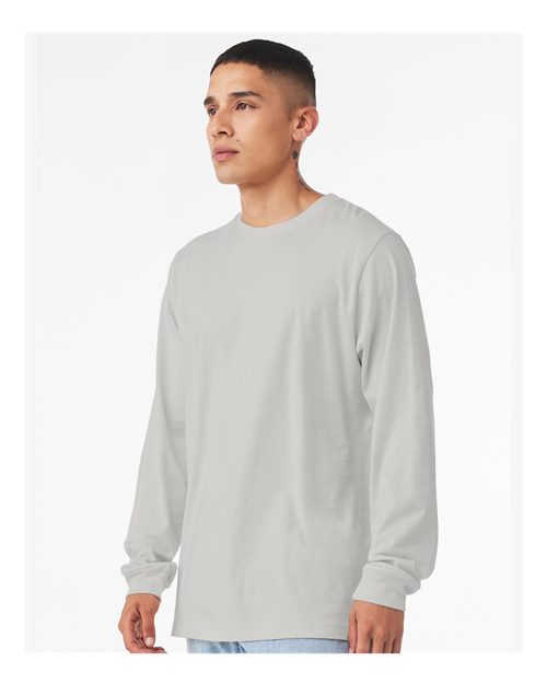 BELLA + CANVAS 3501 - Unisex Jersey Long Sleeve Tee - Silver