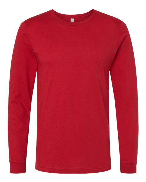BELLA + CANVAS 3501 - Unisex Jersey Long Sleeve Tee - Canvas Red