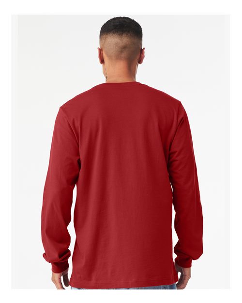BELLA + CANVAS 3501 - Unisex Jersey Long Sleeve Tee - Canvas Red