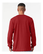 BELLA + CANVAS 3501 - Unisex Jersey Long Sleeve Tee - Canvas Red