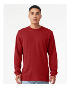 BELLA + CANVAS 3501 - Unisex Jersey Long Sleeve Tee - Canvas Red