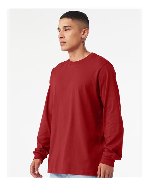 BELLA + CANVAS 3501 - Unisex Jersey Long Sleeve Tee - Canvas Red