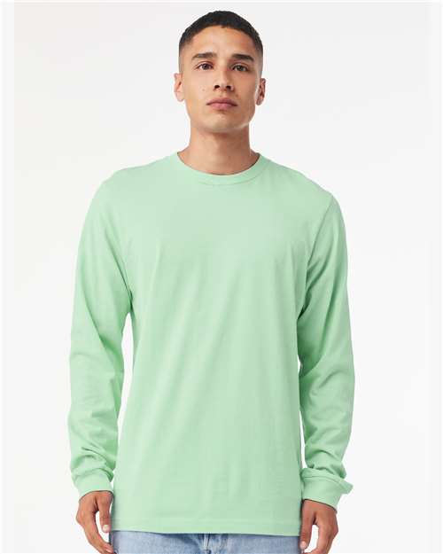 BELLA + CANVAS 3501 - Unisex Jersey Long Sleeve Tee - Mint