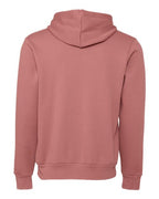 BELLA + CANVAS 3719 - Unisex Sponge Fleece Hoodie Sweatshirt - Mauve