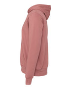 BELLA + CANVAS 3719 - Unisex Sponge Fleece Hoodie Sweatshirt - Mauve
