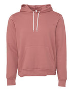 BELLA + CANVAS 3719 - Unisex Sponge Fleece Hoodie Sweatshirt - Mauve