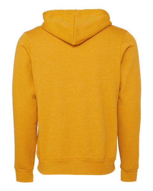 BELLA + CANVAS 3719 - Unisex Sponge Fleece Hoodie Sweatshirt - Heather Mustard