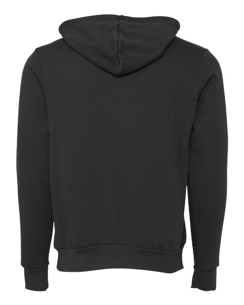 BELLA + CANVAS 3719 - Unisex Sponge Fleece Hoodie Sweatshirt - DTG Dark Grey