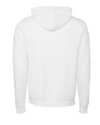 BELLA + CANVAS 3719 - Unisex Sponge Fleece Hoodie Sweatshirt - DTG White