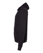 BELLA + CANVAS 3739 - Unisex Sponge Fleece Full-Zip Hoodie Sweatshirt - DTG Black